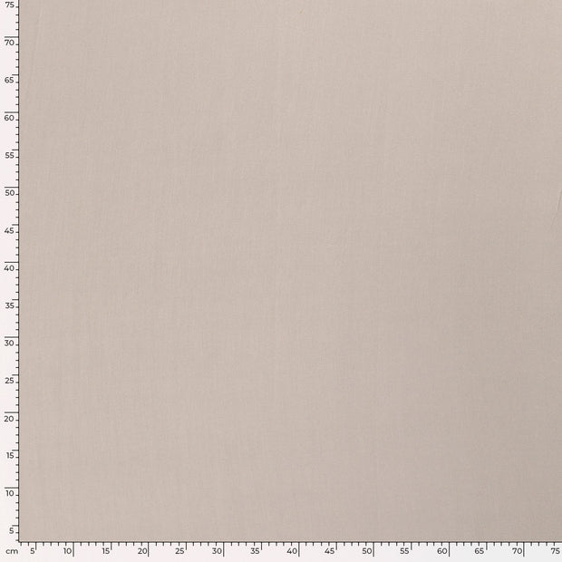 Viscose Poplin fabrik Uni Beige