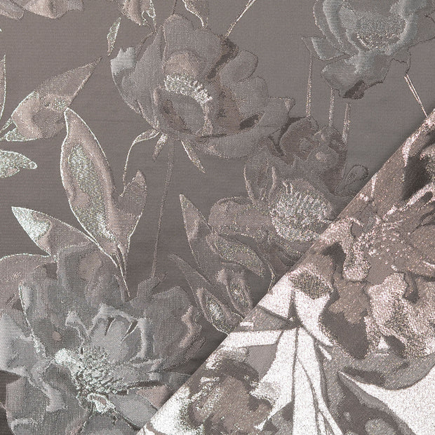 Jacquard fabrik Grau 
