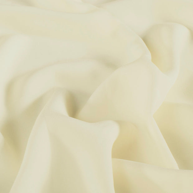 Viscose Poplin fabric Unicolour Off White