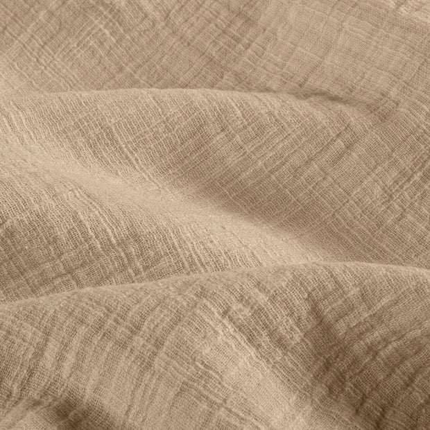 Muslin fabric Unicolour Beige