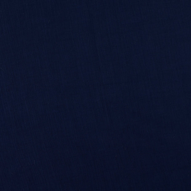 Viscosa Poplin tela Unicolor Azul marino