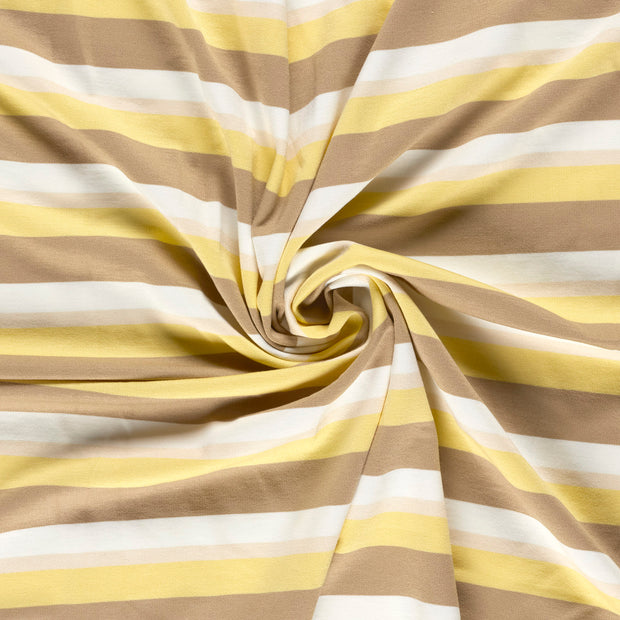 Punta di Roma fabric Butter Yellow yarn dyed 