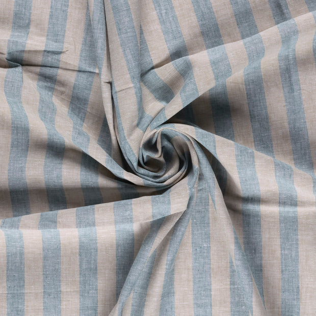 Linen fabric Petrol 