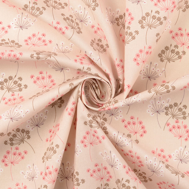 Cretonne stof Beige 