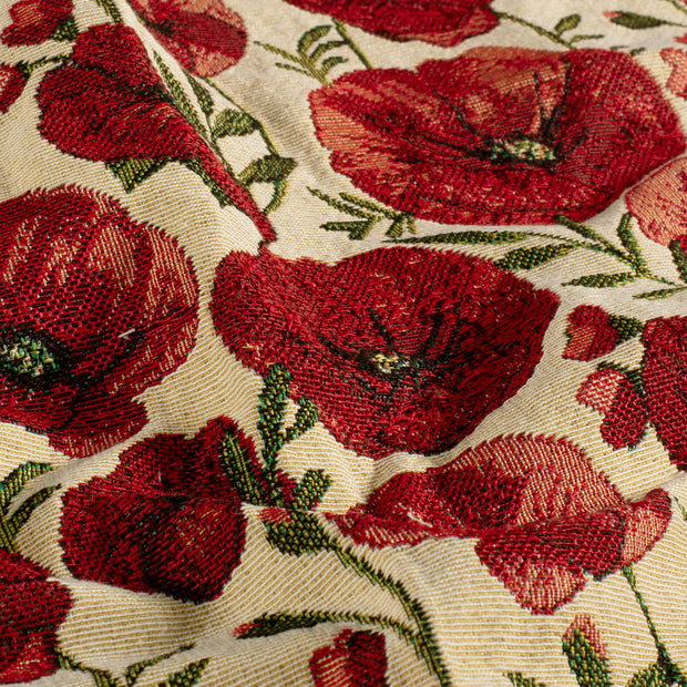 Gobeline fabrik Blumen Beige