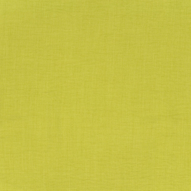 Linen Look fabric Lime Green semi-transparent 