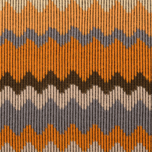  fabric Zigzag Brown