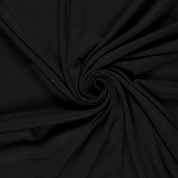Heavy Knit fabric Black 