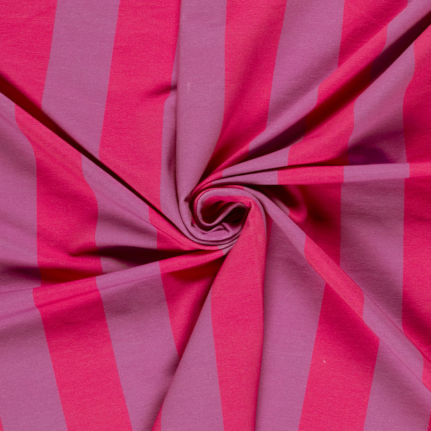 French Terry fabric Fuchsia digital printed 