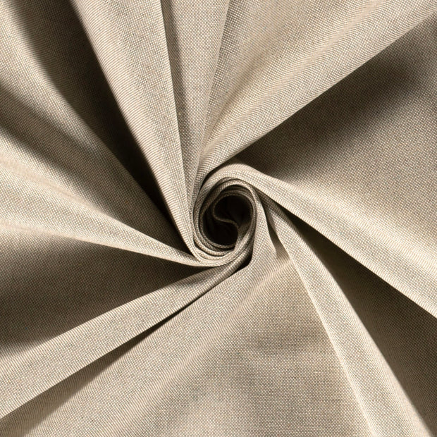 Linen Look fabric Unicolour White