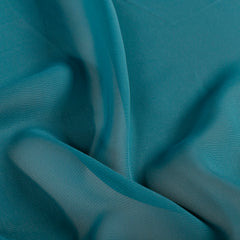 Chiffon Unicolour Petrol