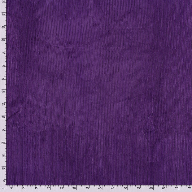Corduroy 4.5w fabric Unicolour Magenta