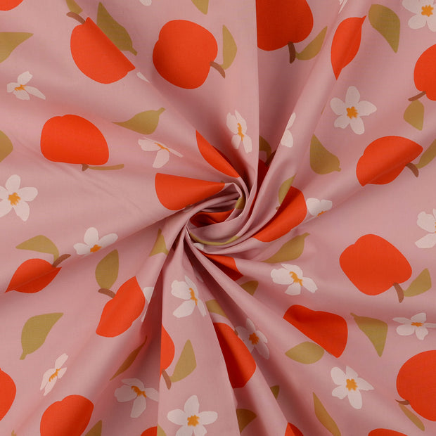 Cotton Poplin fabric Pink 