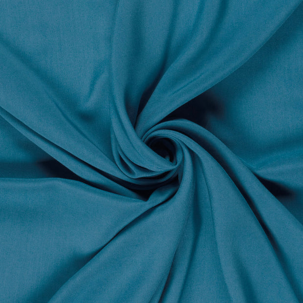 Bamboo Poplin fabric Unicolour Indigo
