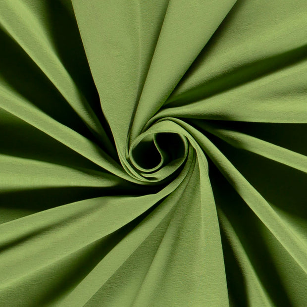 Jersey fabric Unicolour Apple Green