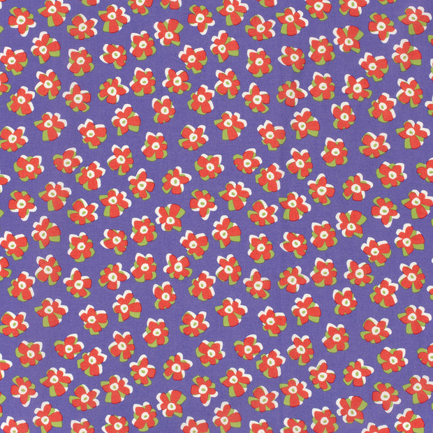 Baumwolle Satin fabrik Violett matt 