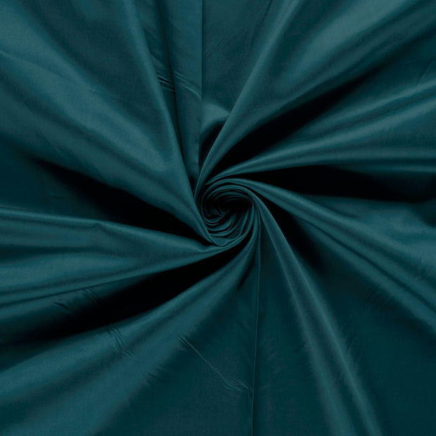 Satin fabric Petrol 