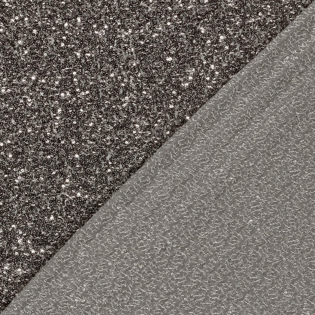 Mesh fabric Unicolour Sequins 