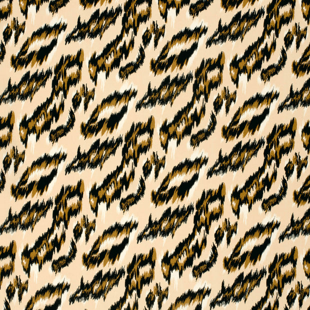 Viscose Poplin fabric Camel matte 