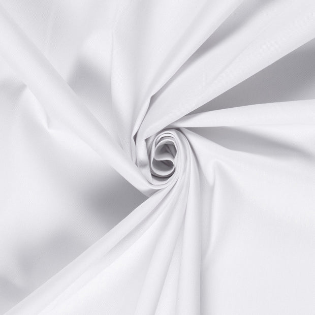 Denim fabric Unicolour Optical White