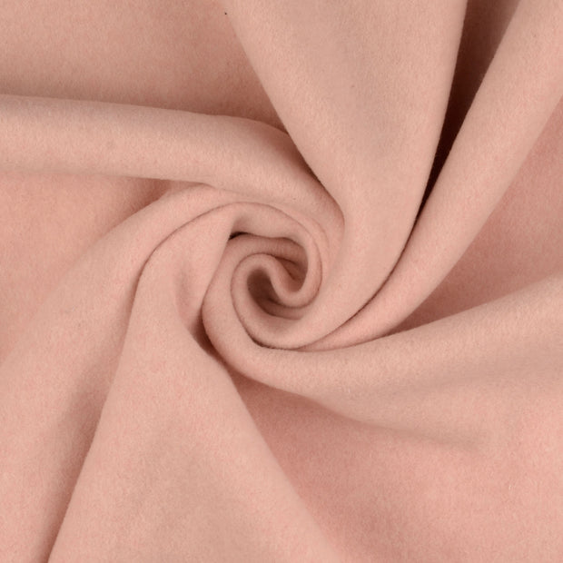Fleece fabrik Lachsfarbe 