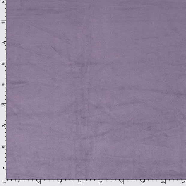 Supersoft Velvet fabrik Uni Lavendel