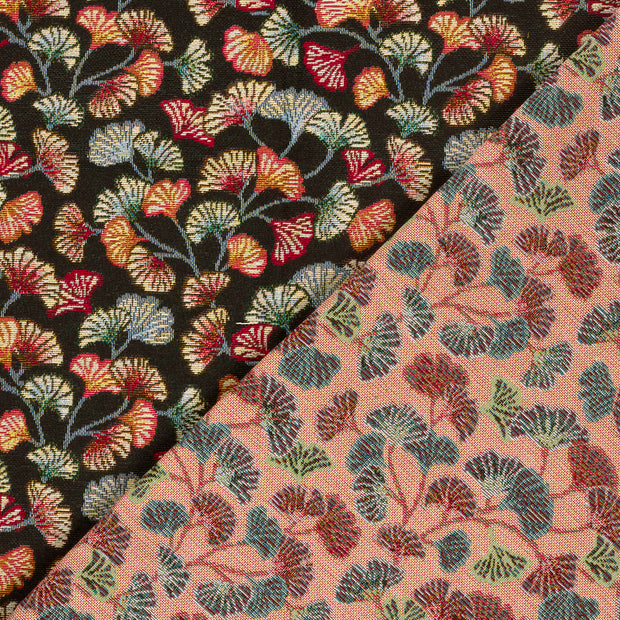 Gobelin fabric Leaves jacquard 