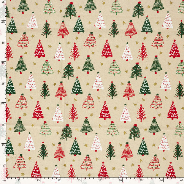Canvas fabric Christmas 