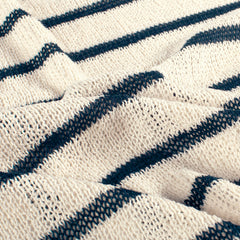 Jacquard Stripes Navy