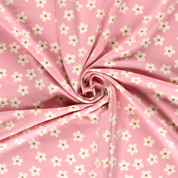  fabric Old Pink printed 