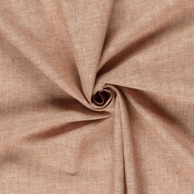 Chambré fabric Melange Brique