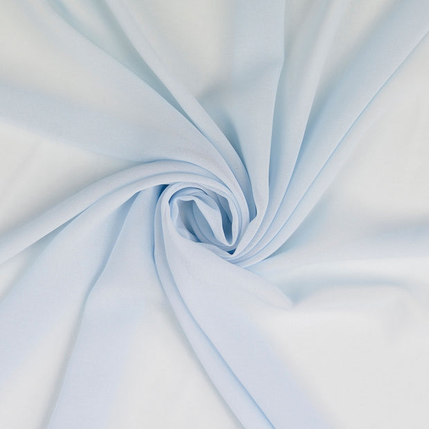 Chiffon fabric Sky Blue 
