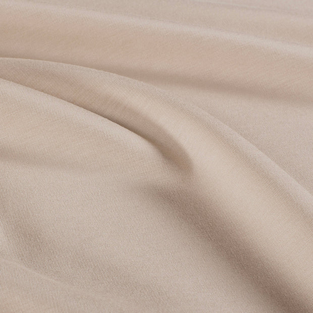 Heavy Knit fabrik Uni Nude
