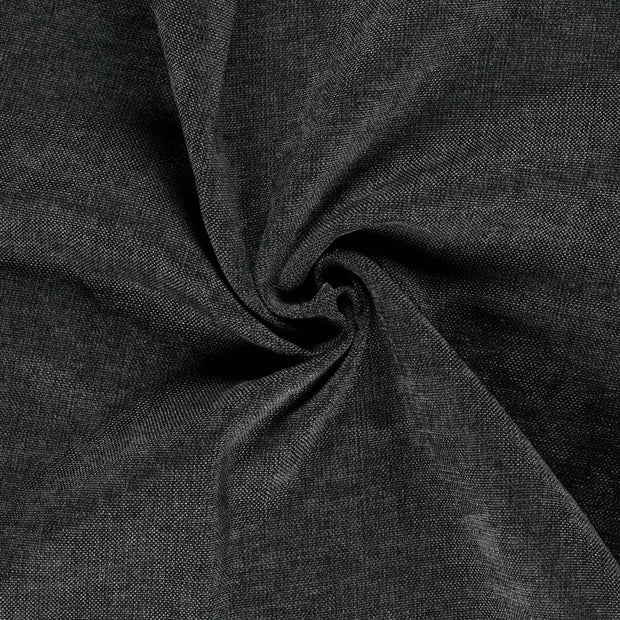 Chenille fabric Dark Grey water repellant 