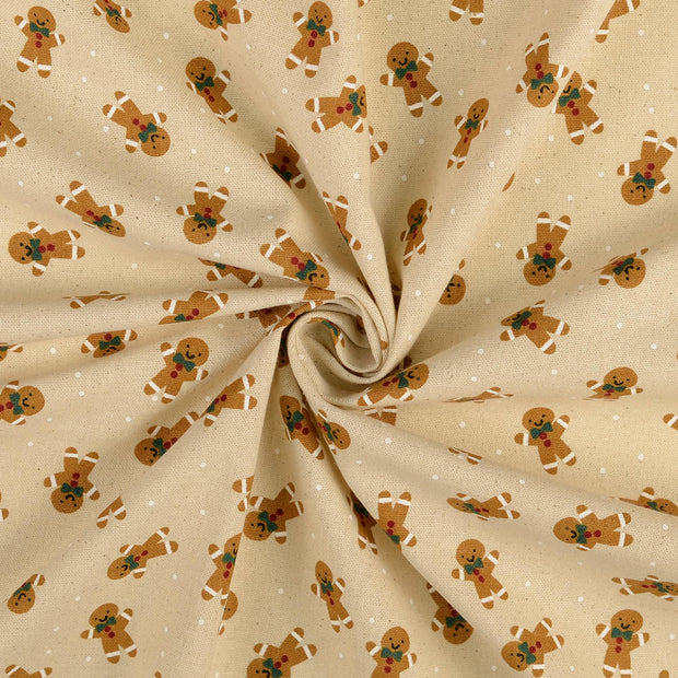 Canvas fabric Off White 
