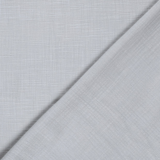 Muslin fabric Unicolour slub 