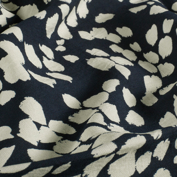 Viscose Nylon Crepe fabric Flowers 