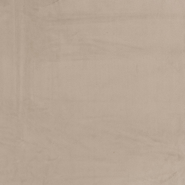 Velvet fabric Beige matte 