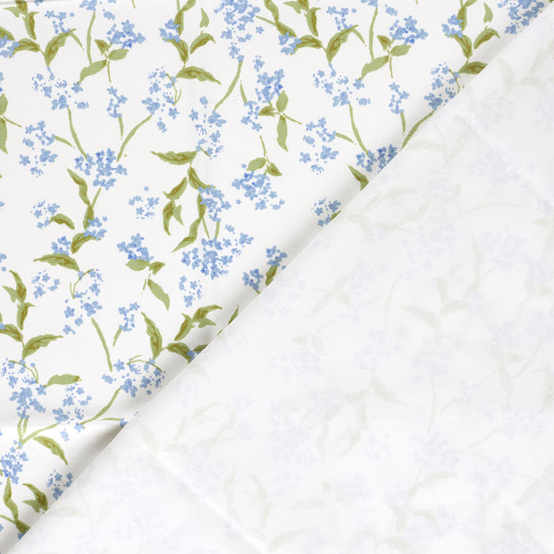 Twill fabric Flowers printed 