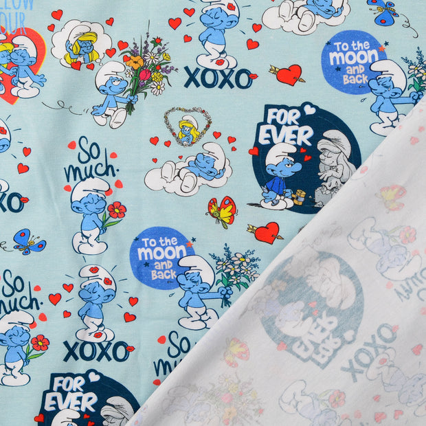 Jersey fabric Sky Blue 