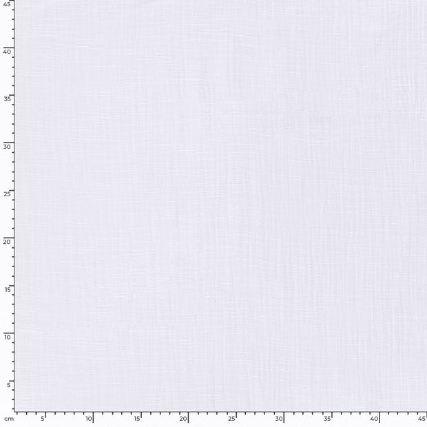 Muslin fabric Unicolour Optical White