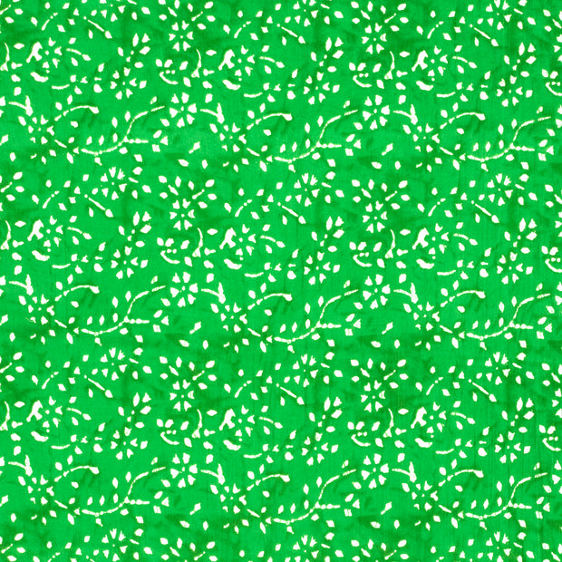 Voile fabric Lime Green 