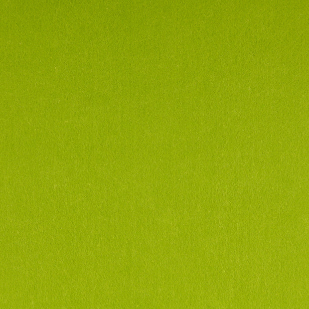 Felt fabric Unicolour Apple Green