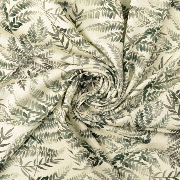 Viscose Crêpe fabric Olive Green 