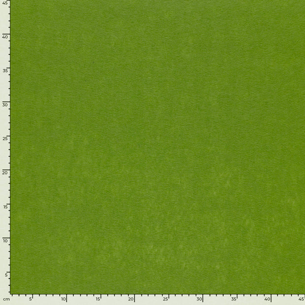 Felt fabric Unicolour Green