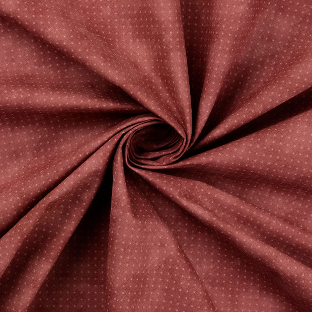 Cotton Poplin fabric Wine red 