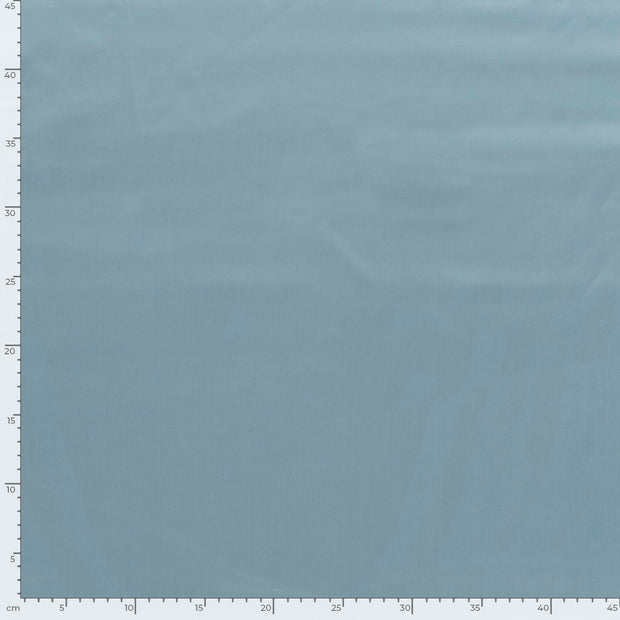 Satin fabrik Uni Hellblau