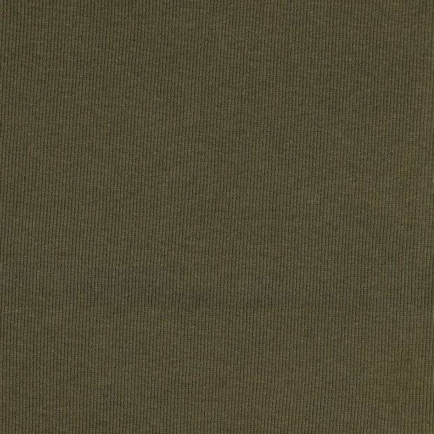 Heavy Knit fabric Olive Green
