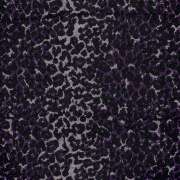 Jacquard fabric Aubergine matte 