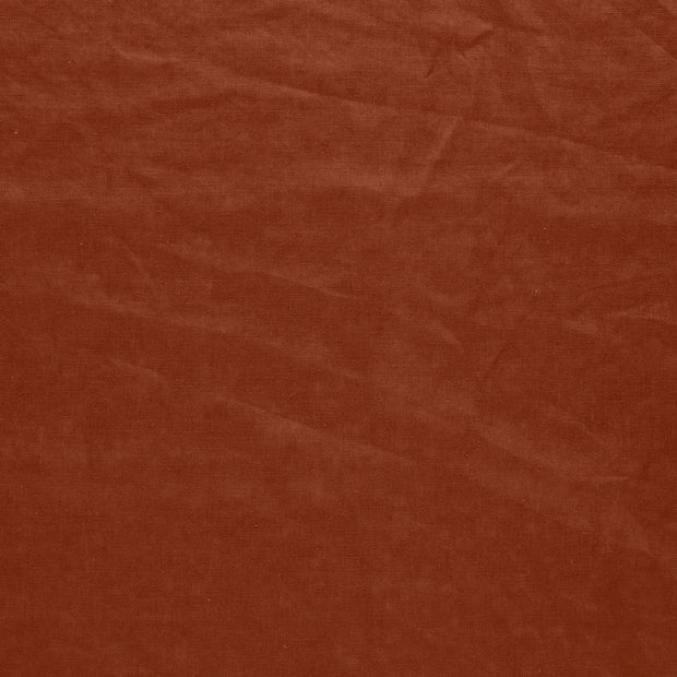 Linen fabric Brique matte 